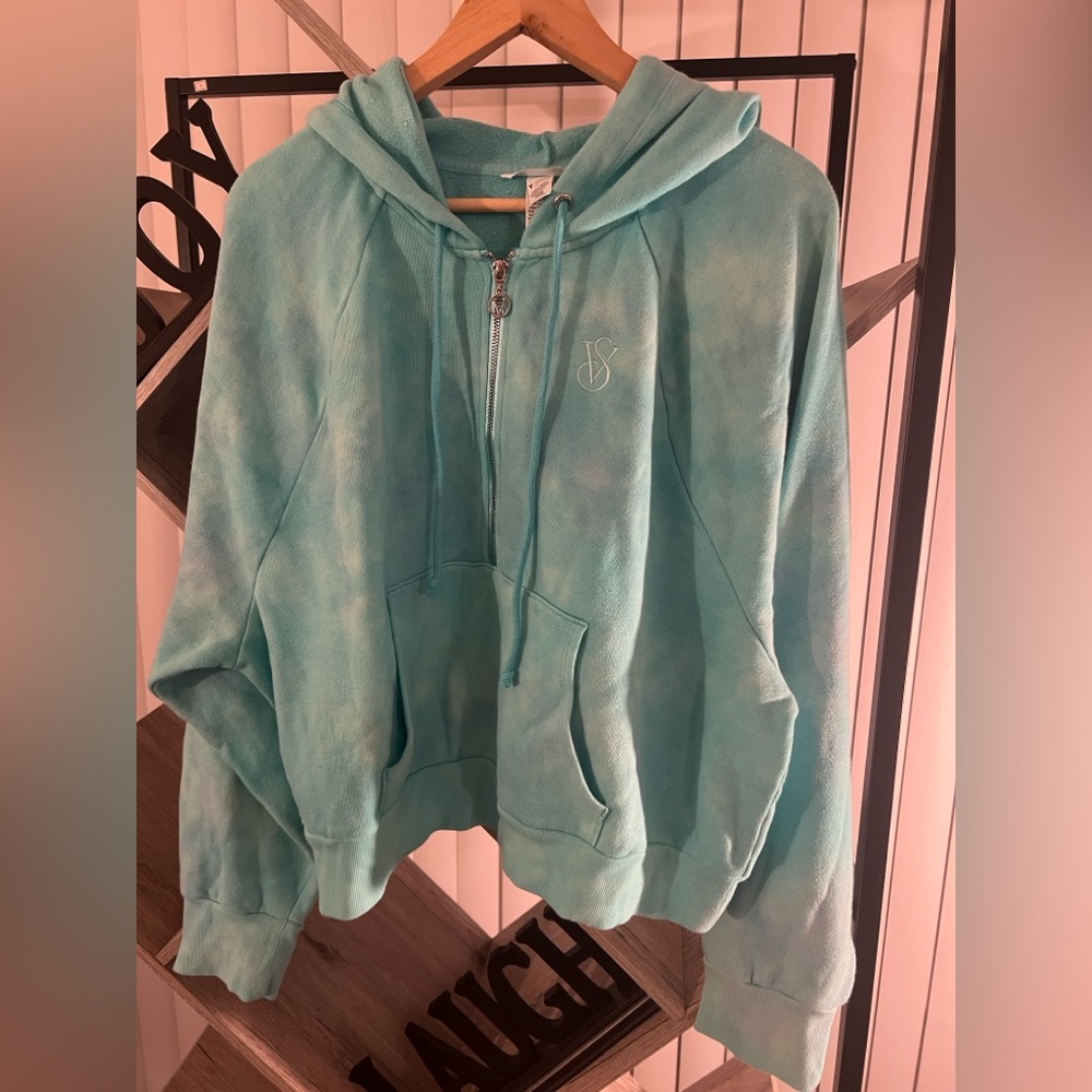 NWT Teal Hoodie with VS Logo